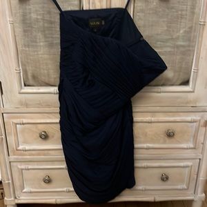 Strapless navy  dress